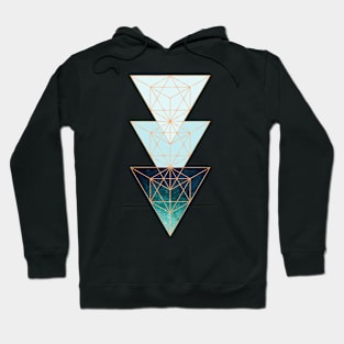 Geometric Triangles Hoodie